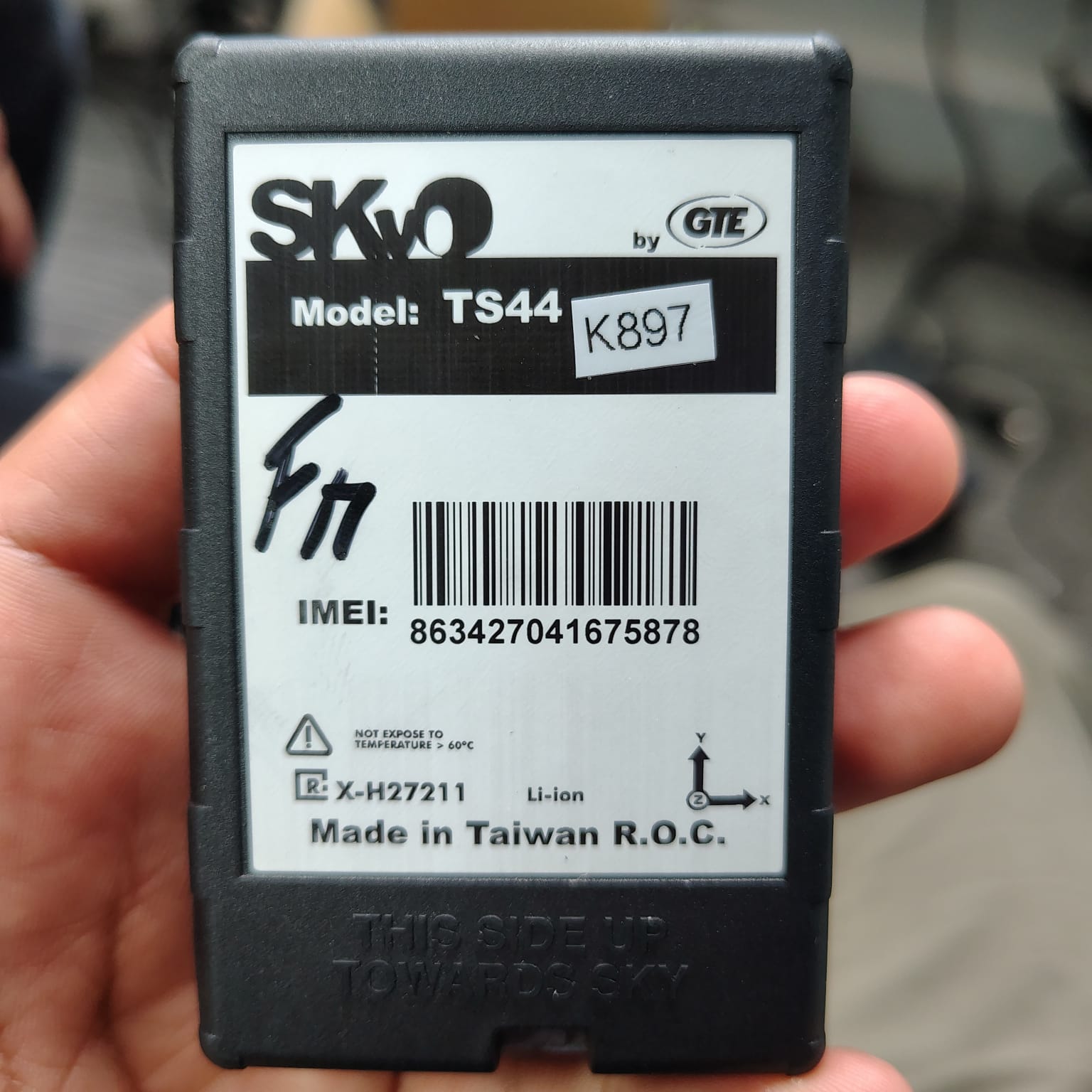 GPS con corta corriente remoto